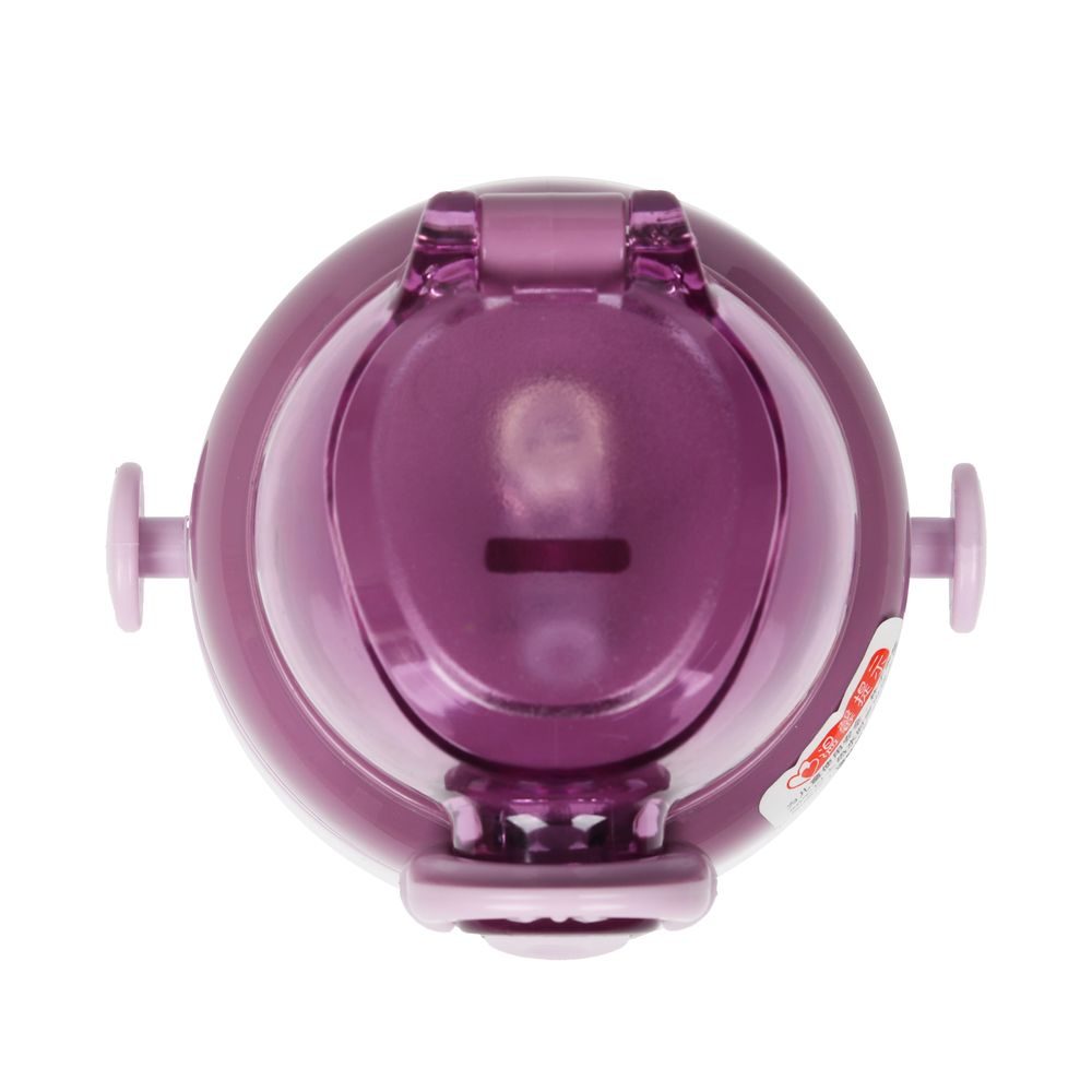 زمزمية ماء للأطفال من ليتل أنجل - مزودة بماصة وغطاء قلاب مانع للتسرب، سعة 300 مل - بنفسجي