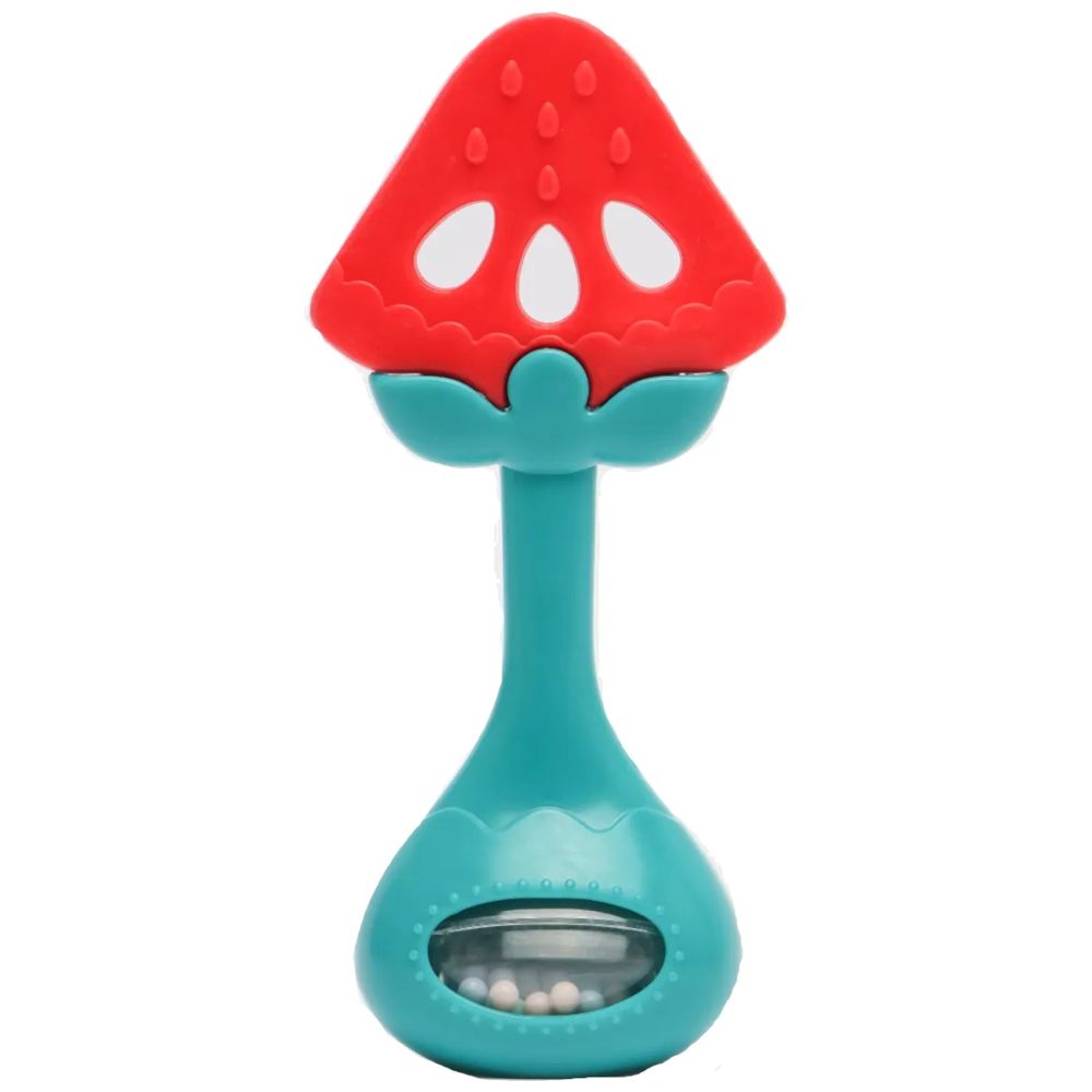 Huanger - Baby Fruit Teether With Rattle - Watermelon