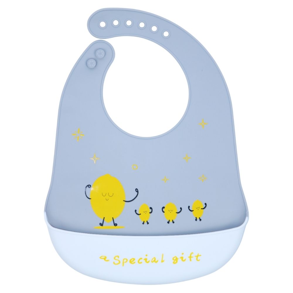 Little Angel Silicone Baby Bib For Infant - Strawberry & Lemon