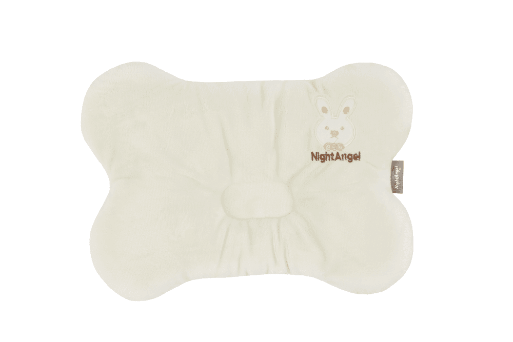 نايت أنجل - وسادة عظمية للجراء - كريم للعناية بالرأس والرقبة المسطحين لحديثي الولادة