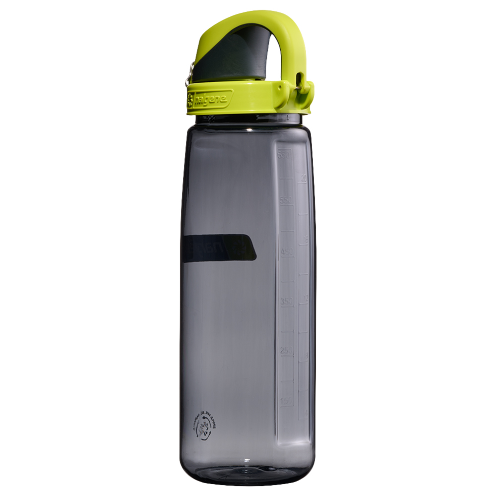 Nalgene - 'On The Fly' Tritan Bottle Charcoal With Lime Spout Sustain - 700ml