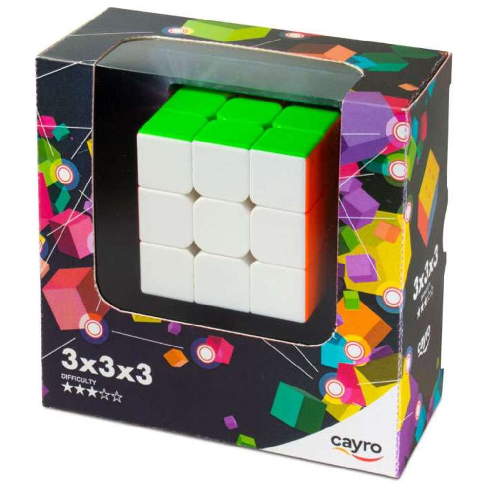 Cayro - 3x3x3 Classic Guan Long Cube Sensory Toy