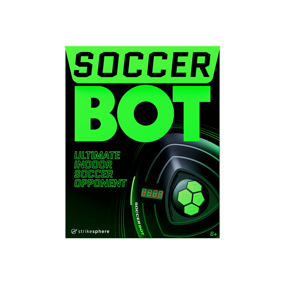 Golden Bear Strikesphere Soccer Bot - Black/Green