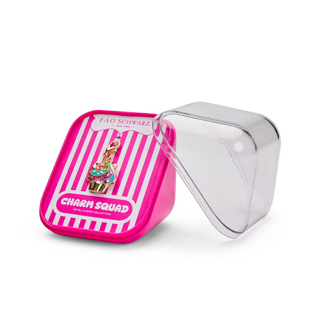 Faoabulous - Fao Schwarz Squad Charm - Unicorn Cupcake