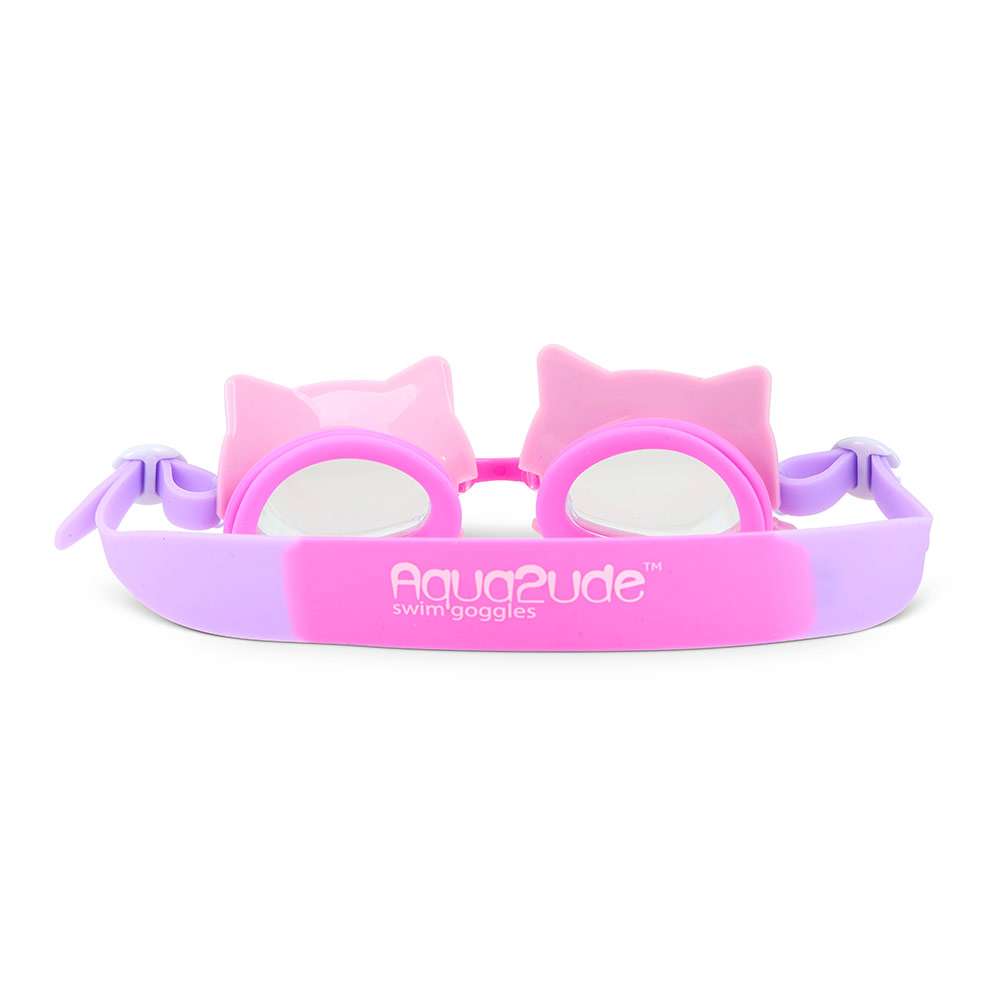 Bling2o - Aqua2ude Mini Meow Kids Swim Goggles - Purple