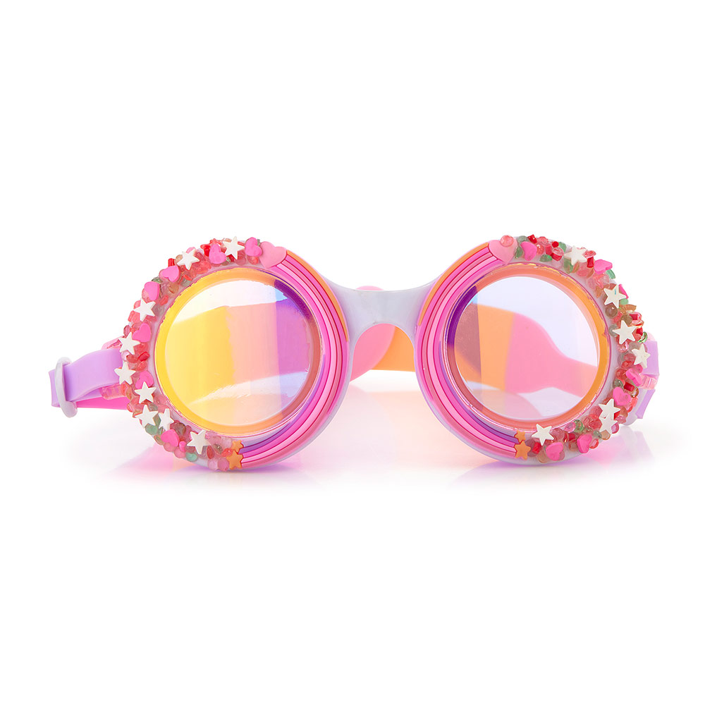 Bling2o - Cupcake Sprinkles Swim Goggles For Kids - Pink Berry