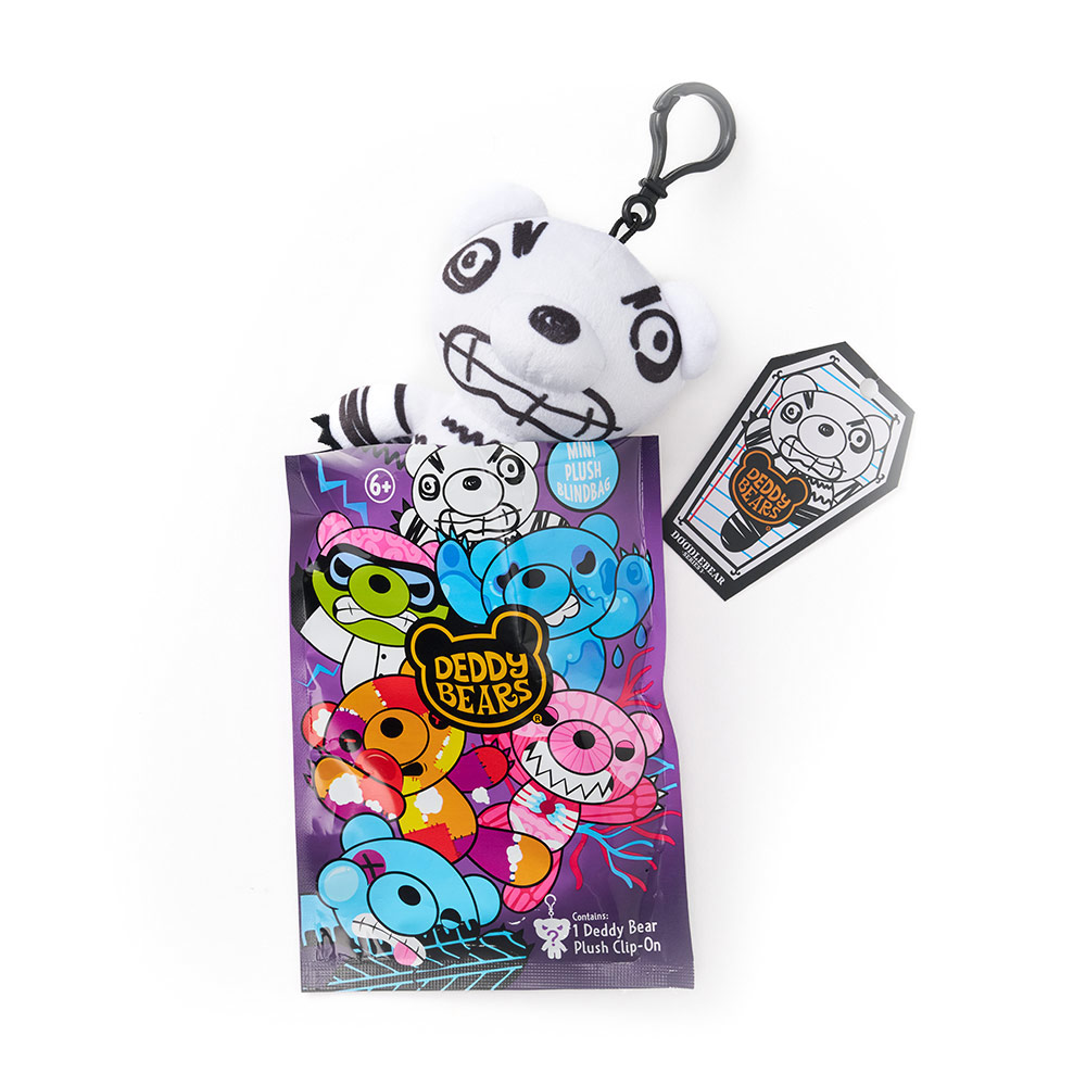 ديدي بيرز - لعبة محشوة قابلة للتجميع مع مشبك - قد يختلف اللون والتصميم - قطعة واحدة