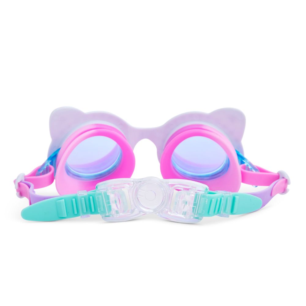 Bling2o - Porcelain Paws Kitten Stylish Kids Swim Goggles - Blue