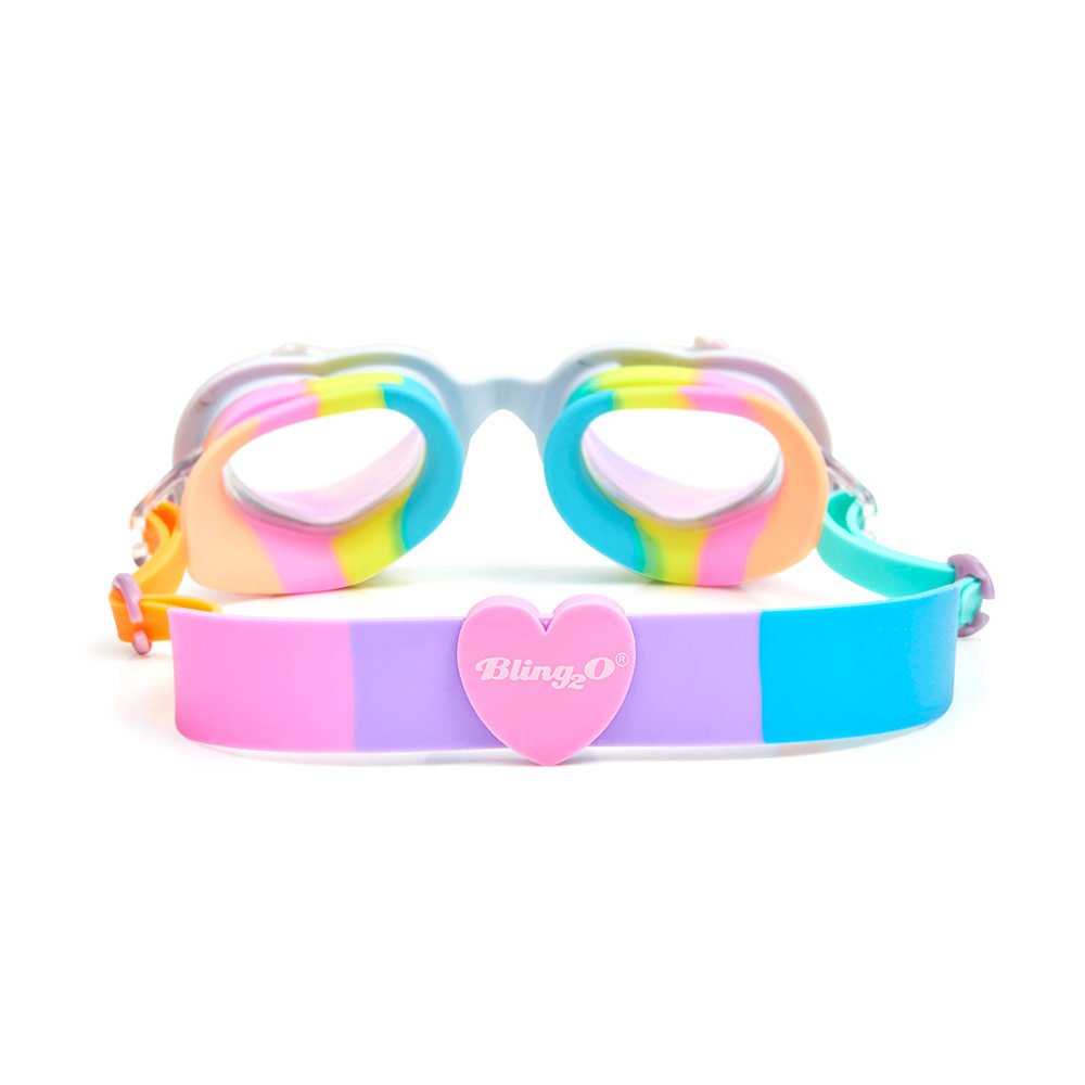 Bling2o - Magical Ride Rainbow Swim Goggles For Kids - Pony Ride
