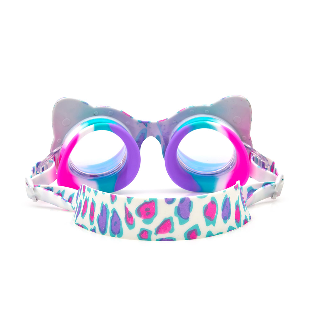 Bling2o - Purple Patches Savvy Cat Kids' Swim Goggles