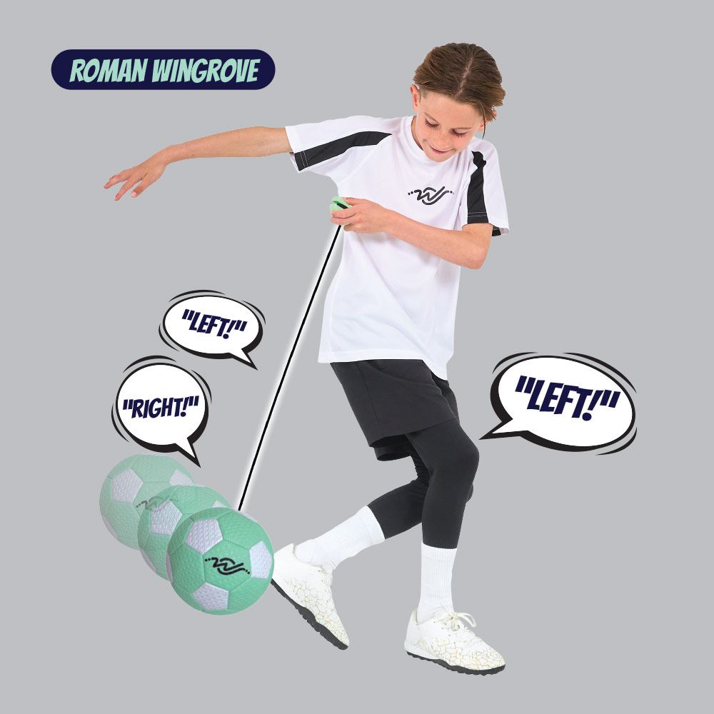 Wingrove - Sports Creations Training  Ball Football - Size 3 - Green