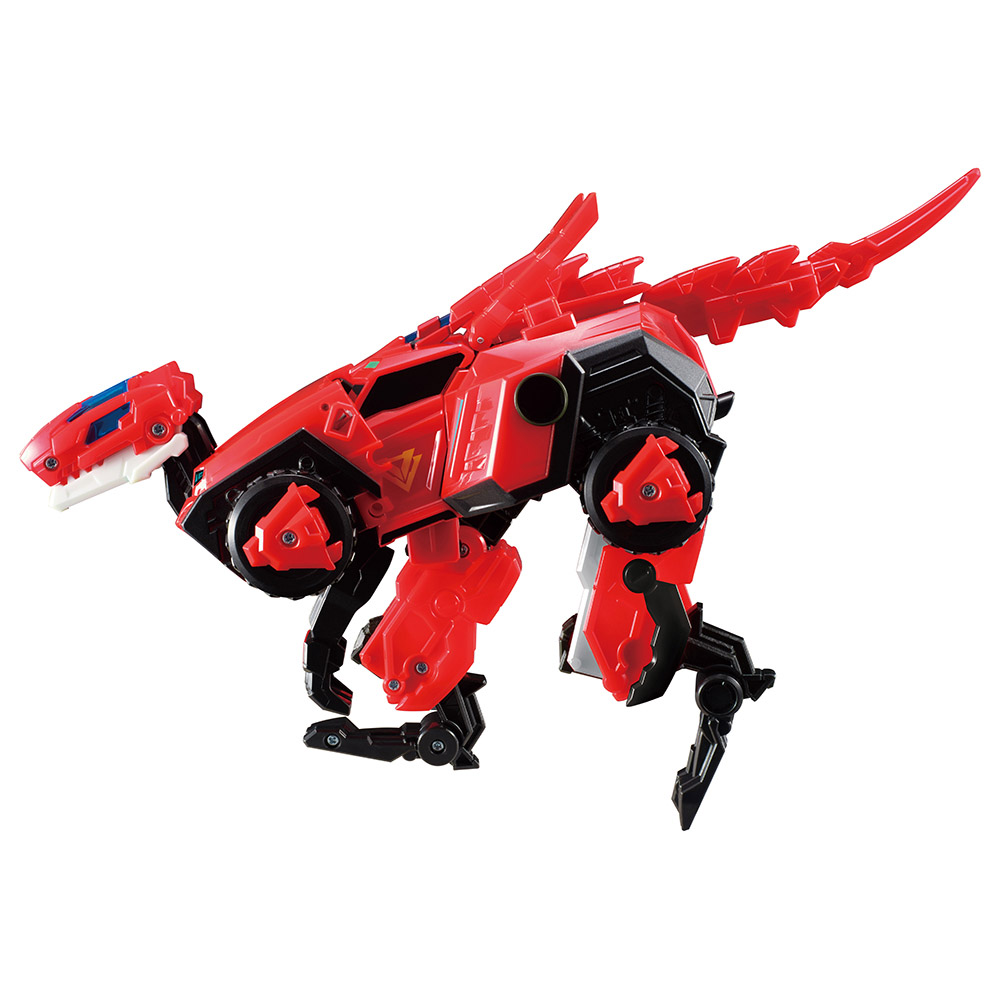 كوانتم هيروز داينوستر - مجموعة شخصية رابتور بوت مع لوسيو - قطعتين