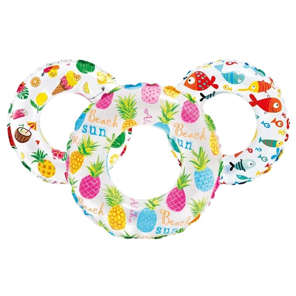 لتل ليرنرز - عوامة سباحة قابلة للنفخ - 51 سم - قد يختلف التصميم