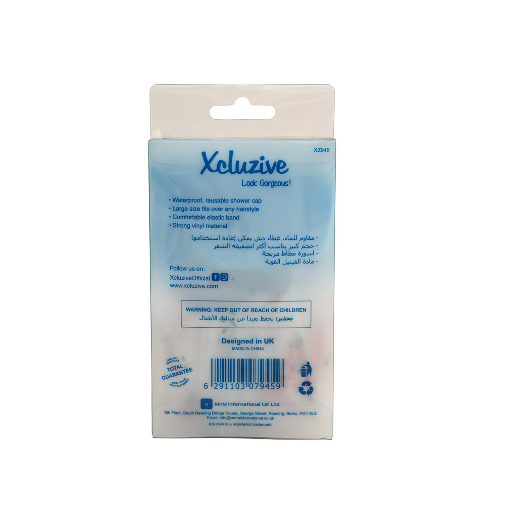 Xcluzive - Shower Cap Reusable - 2pcs