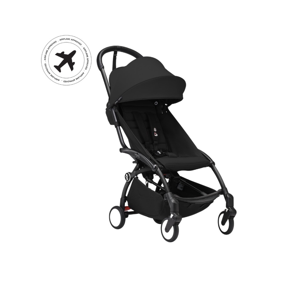 Stokke - Yoyo 3 Stroller with Black Frame And 6+ Color Pack Set