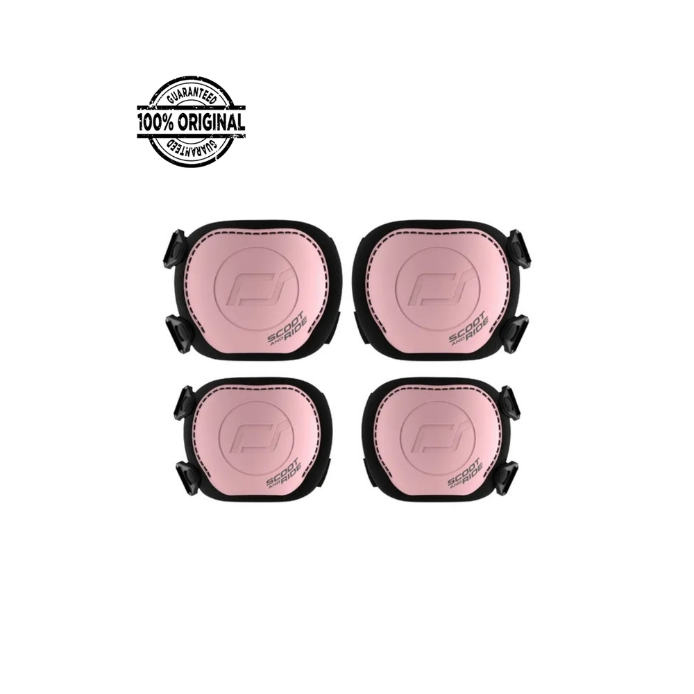 Scoot & Ride Knee & Elbow Protector Set – Rose – XXS