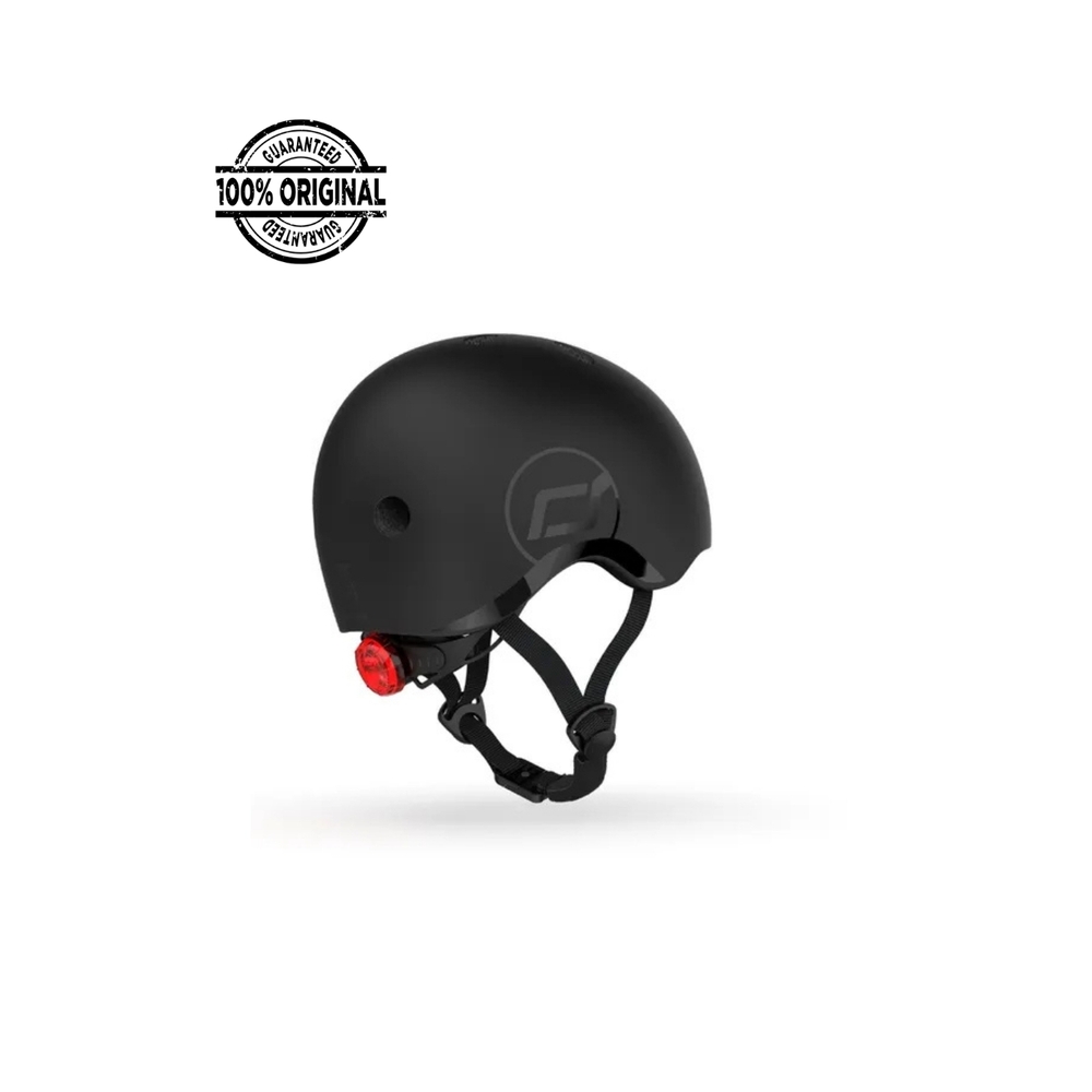Scoot & Ride Kid's Helmet – Black – S-M