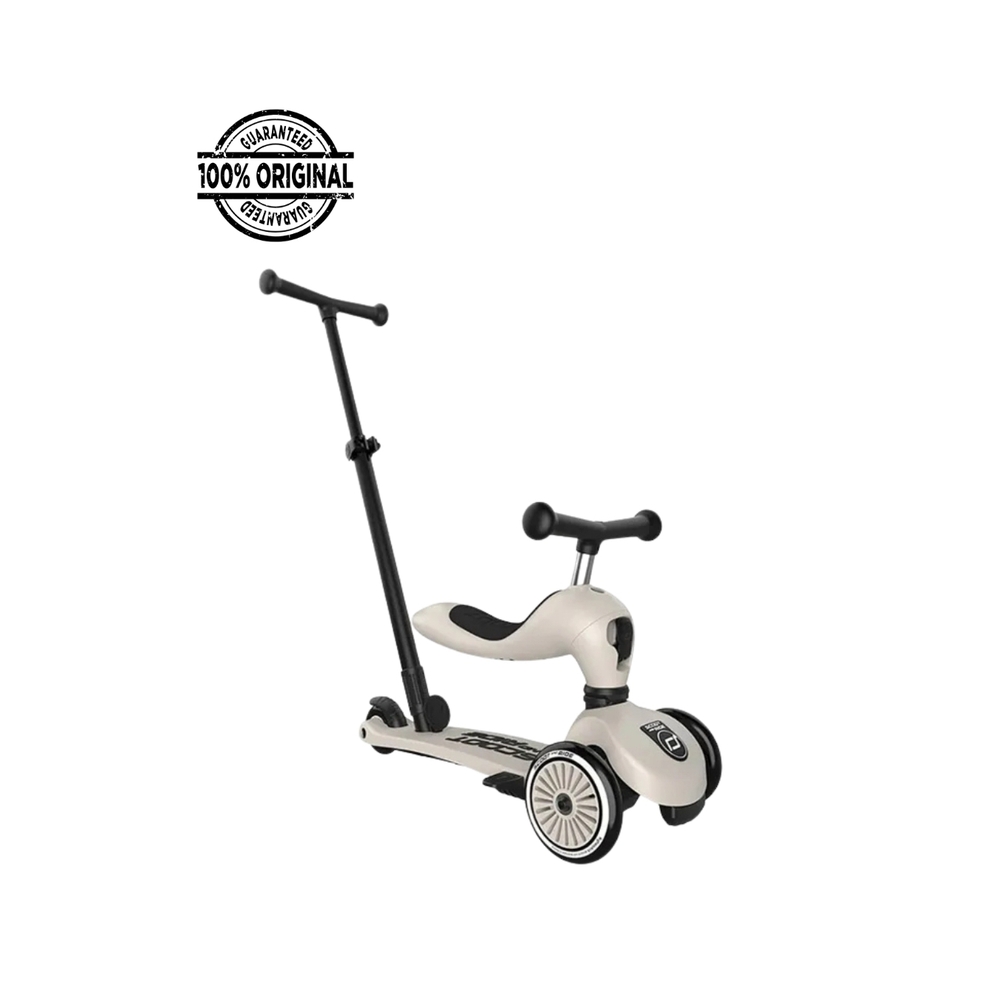 Scoot & Ride 2-in-1 Highwaykick 1 Push and Go – Ash