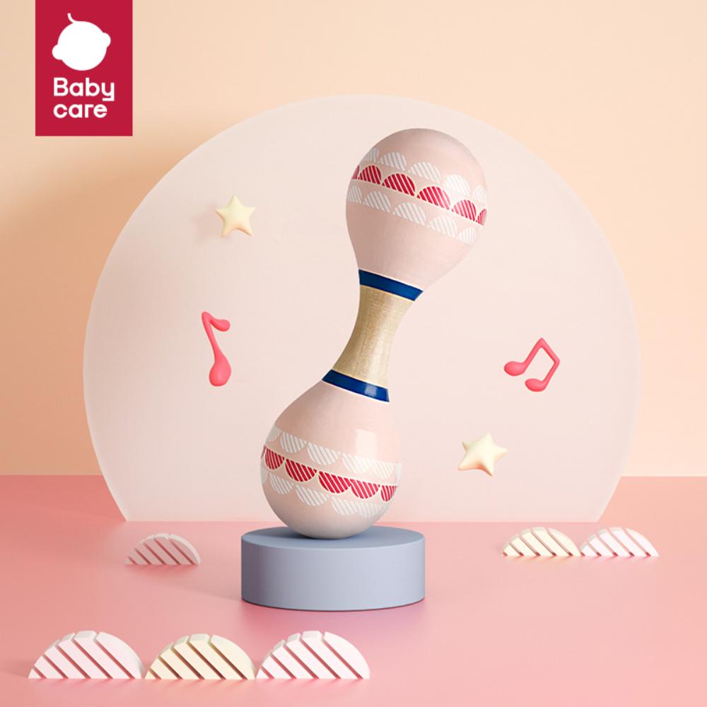 بيبي كير - خشخيشة مطرقة للأطفال - وردي