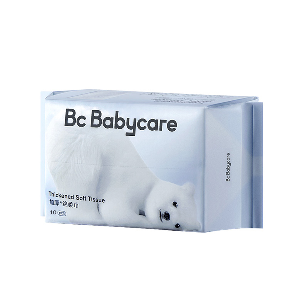 Babycare - Thickened Soft Cotton Tissue - 10 Pcs