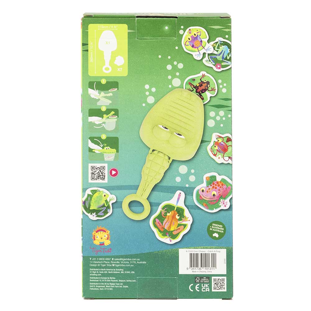 Tiger Tribe - Croc Chasey Catch A Frog Toy