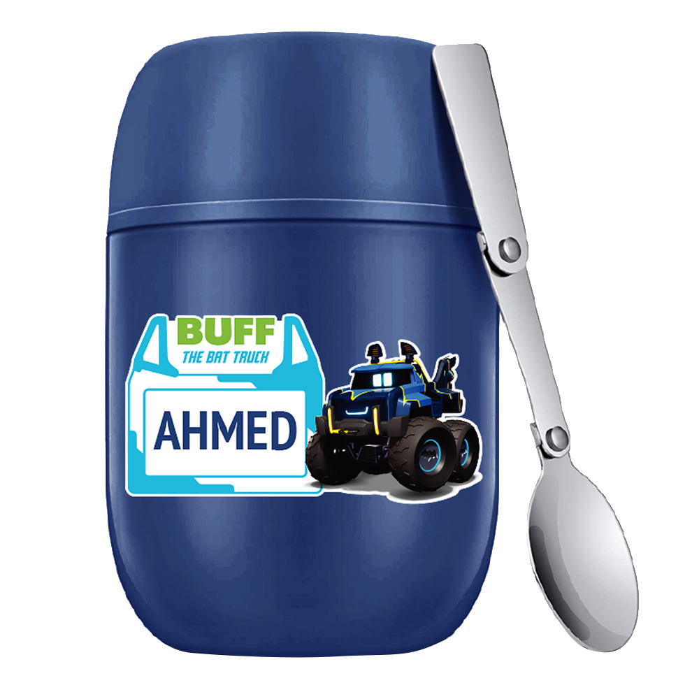 Essmak - Personalized Food Thermos - Batwheels - 475ml