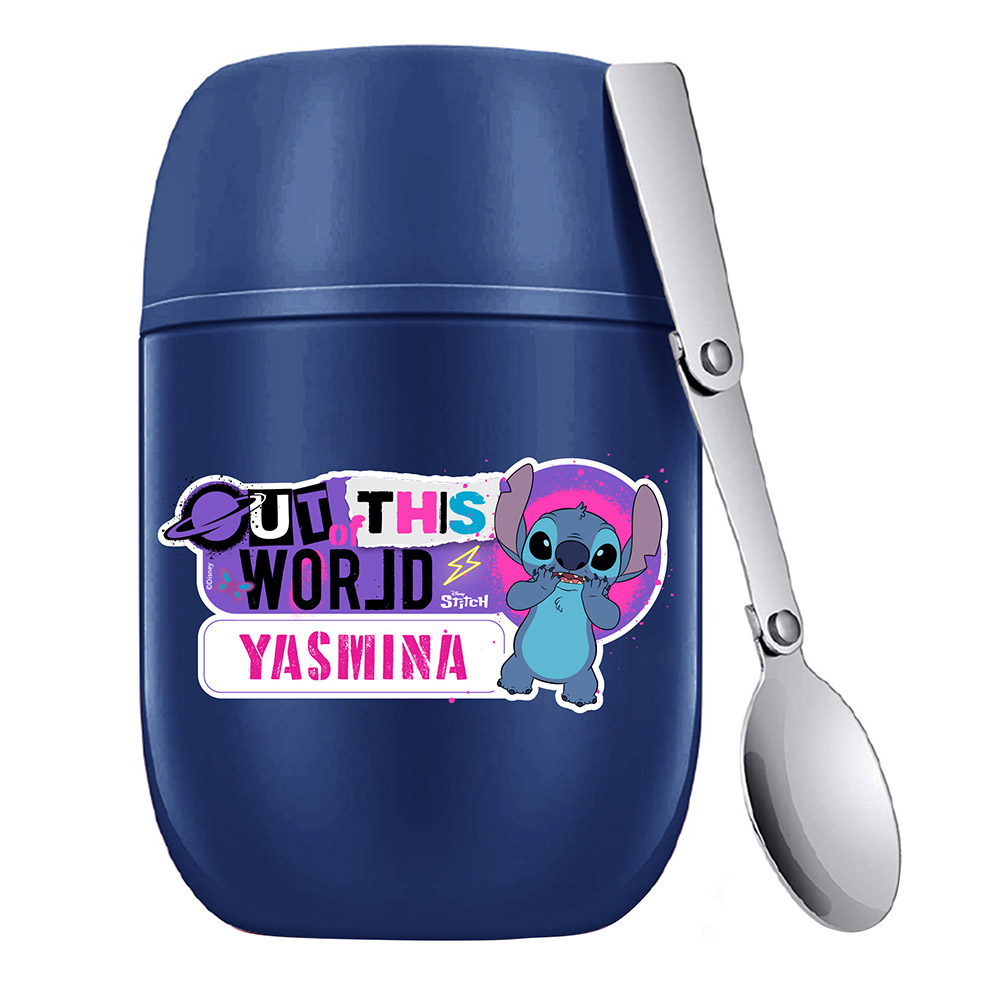Essmak - Personalized Food Thermos - Disney Stitch - 475ml