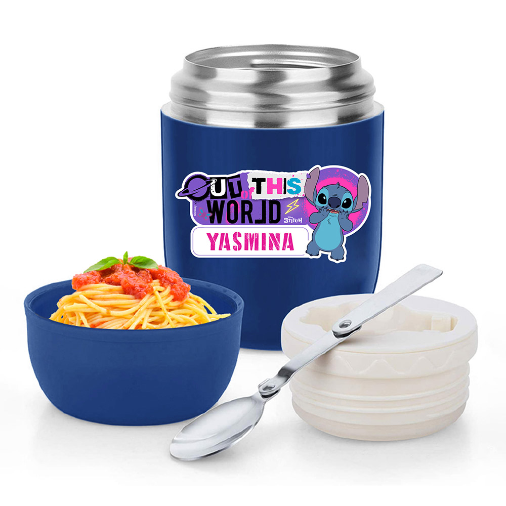 Essmak - Personalized Food Thermos - Disney Stitch - 475ml