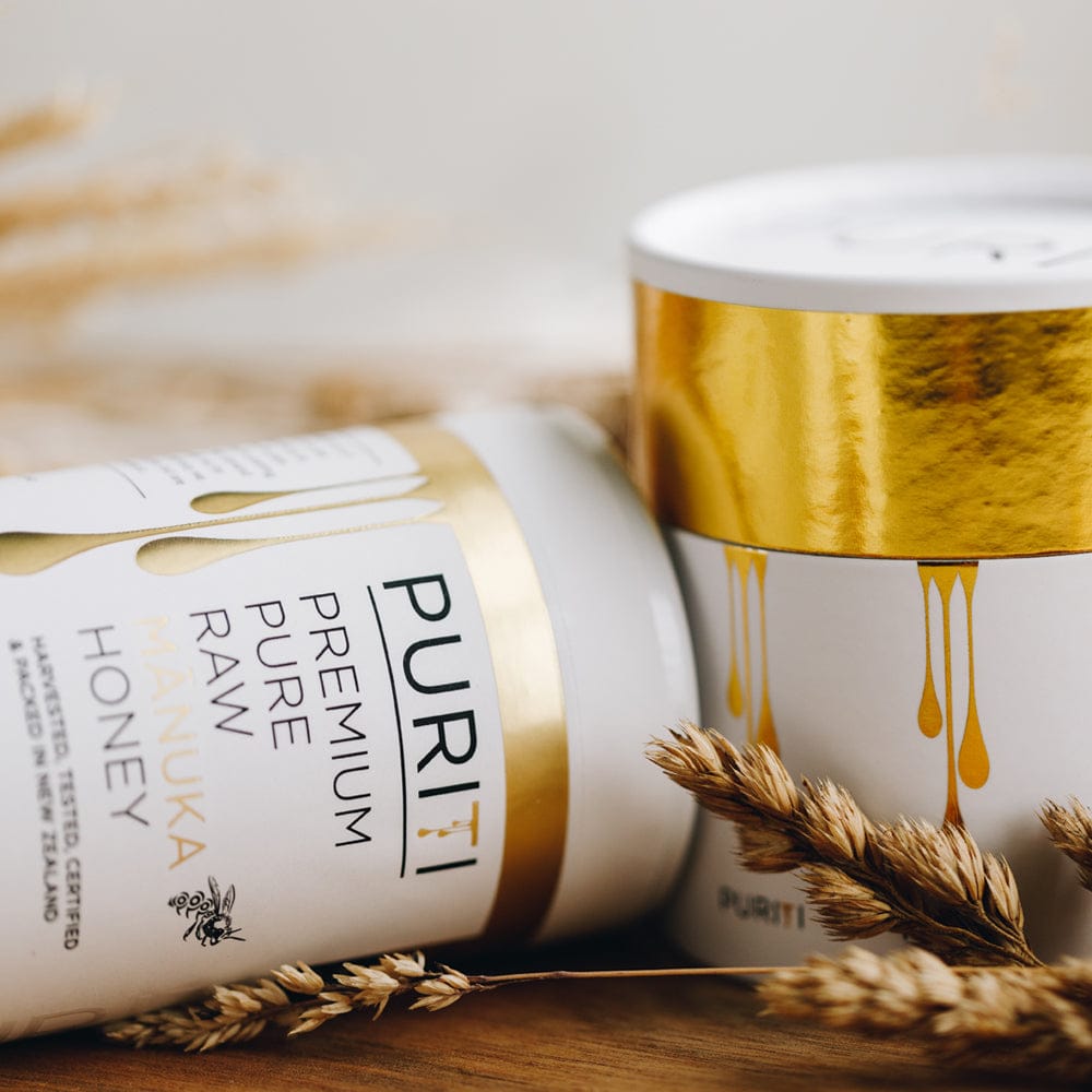 بوريتي - عسل مانوكا مع UMF 15+ للعافية الطبيعية الخام النقية، 250 جم