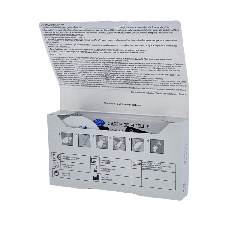 Protex - Original Condoms 0.02 - 6 Pcs