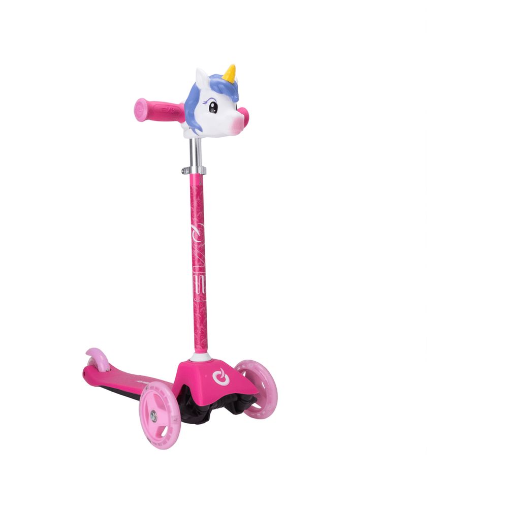 EVO Unicorn Light Up Mini Cruiser Scooter - Pink
