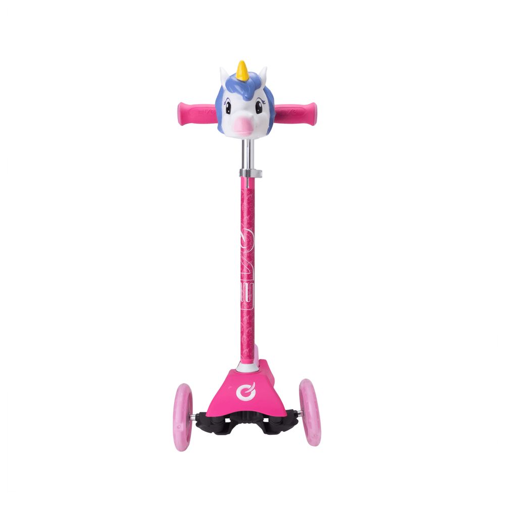 EVO Unicorn Light Up Mini Cruiser Scooter - Pink