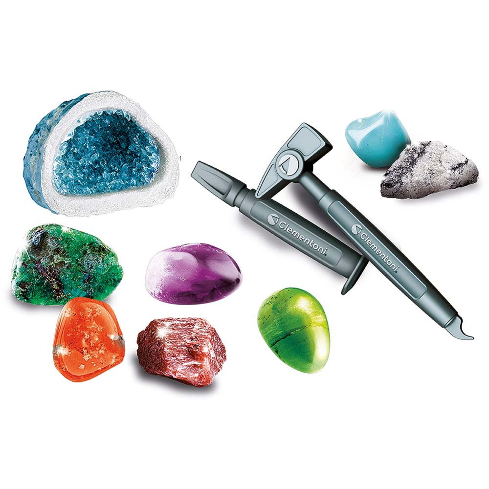 Clementoni - Science & Play Minerals & Geodes Kit