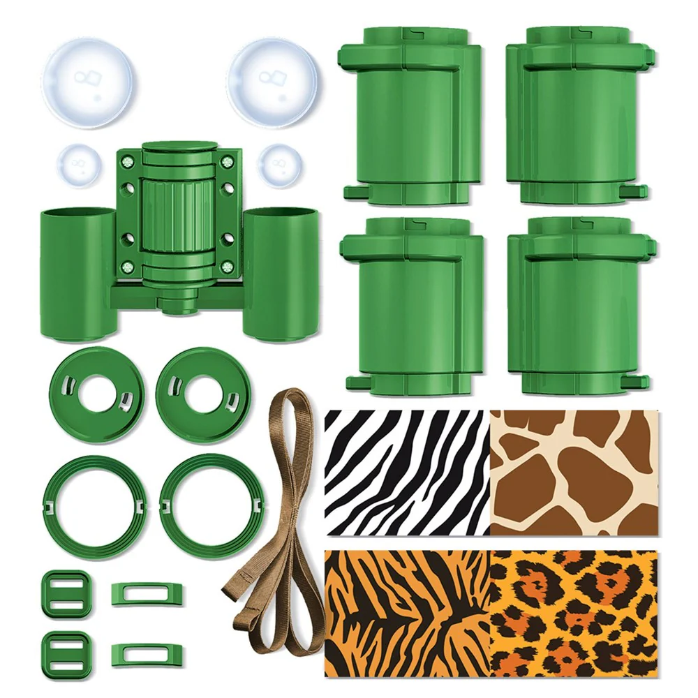 4ام - مجموعة العلوم اصنع منظارك الخاص كيدز لابس - متعددة الألوان