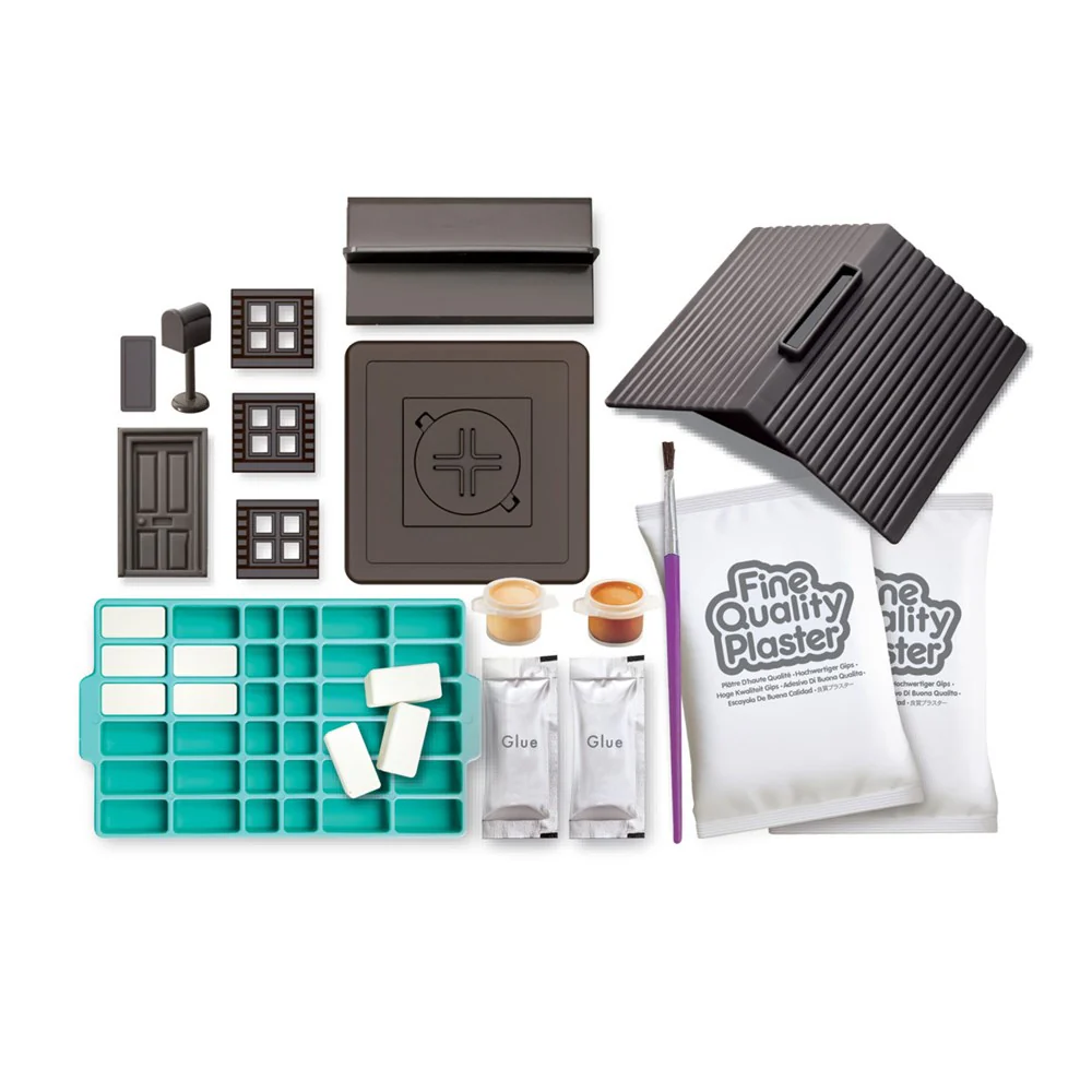 4ام - مجموعة بناء وتصميم مجسمات معمارية مصغرة كيدز لابس - متعددة الألوان