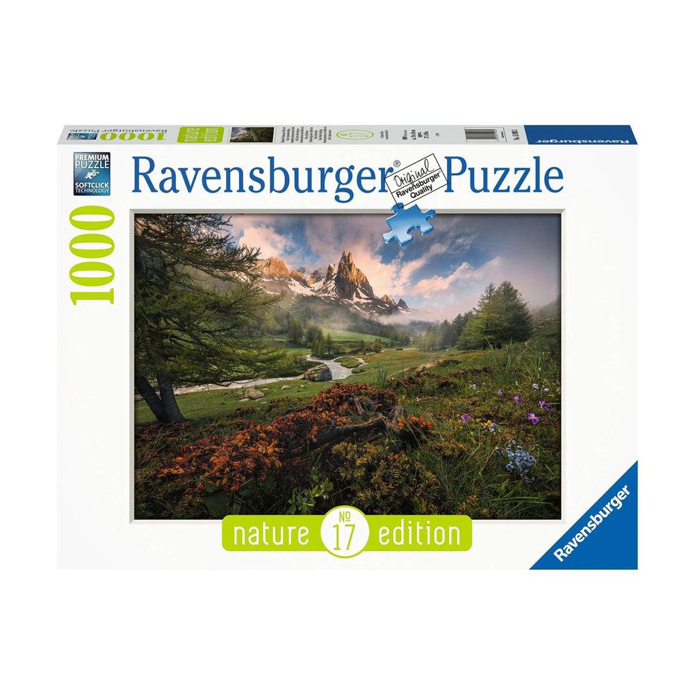 Ravensburger Claree Valley French Alps Jigsaw Puzzle - 1000 Pcs