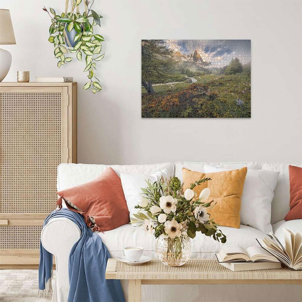 Ravensburger Claree Valley French Alps Jigsaw Puzzle - 1000 Pcs