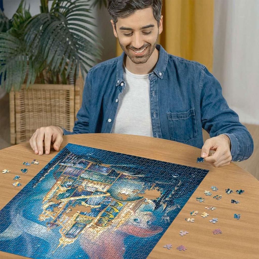 رافينسبرجر - أحجية الصور المقطوعة لمجموعة قلعة ديزني - آريل - ١٠٠٠ قطعة