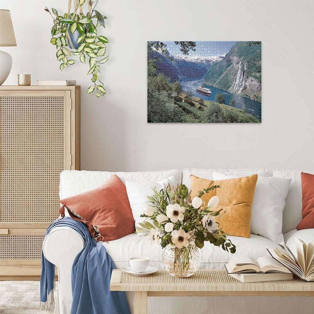 Ravensburger Norwegian Fjord Jigsaw Puzzle - 1000 Pcs