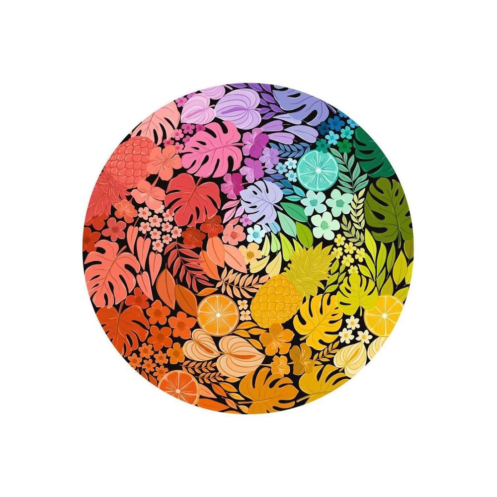 Ravensburger Circle Of Colors Jigsaw Puzzle - Tropical - 500 Pcs