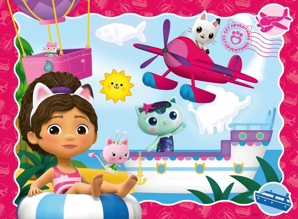 Ravensburger XXL Jigsaw Puzzle - Gabby's Dollhouse - 100 Pcs