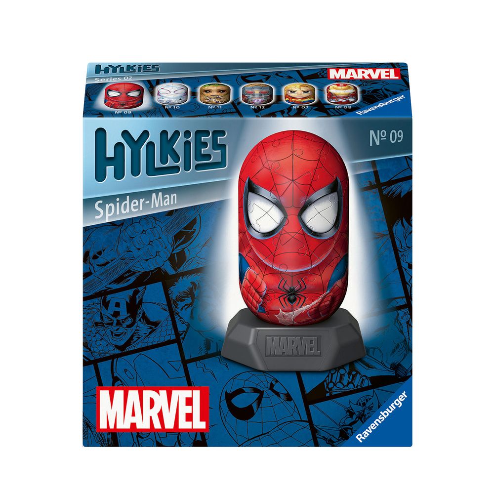 Ravensburger Hylkies Marvel Spider-Man 3D Puzzle - Multicolor - 54 Pcs
