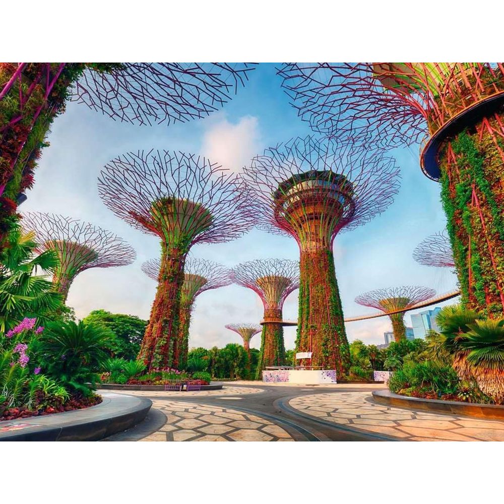 Ravensburger Garden By The Bay At Singapore Jigsaw Puzzle - 1500 Pcs