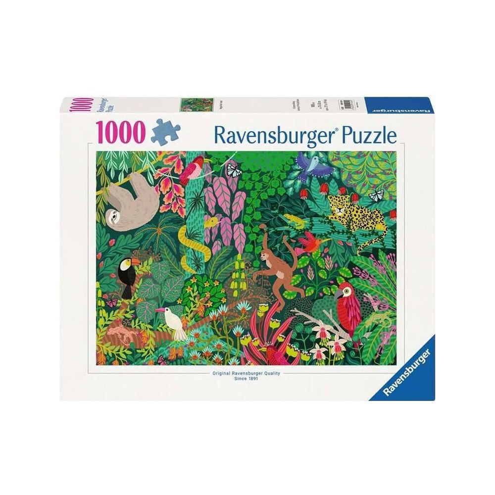 Ravensburger Magical Rainforest Jigsaw Puzzle - 1000 Pcs