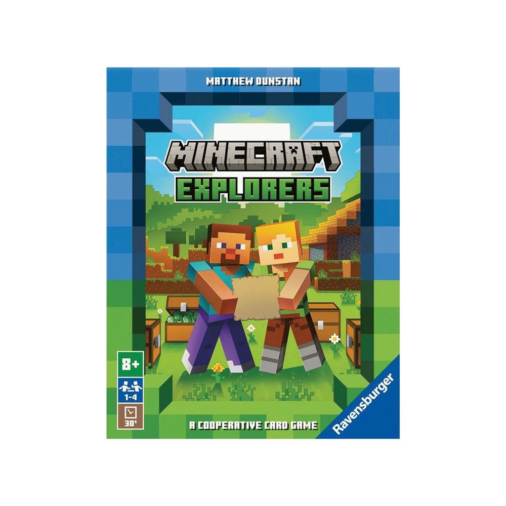 Ravensburger Minecraft Explorers Cooperative Card Game - Multicolor