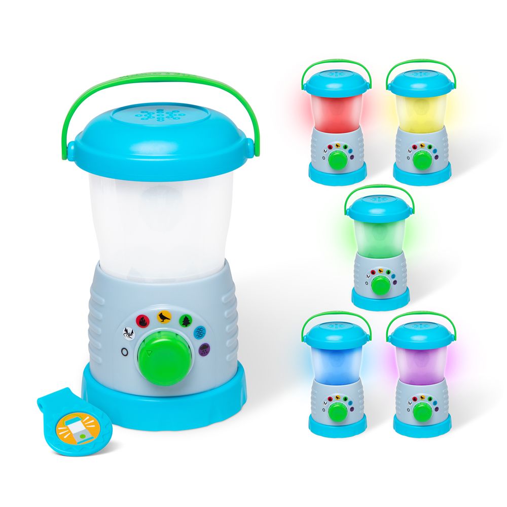 Melissa & Doug Let's Explore Lights & Sounds Lantern Playset - Multicolor - 5 Pcs