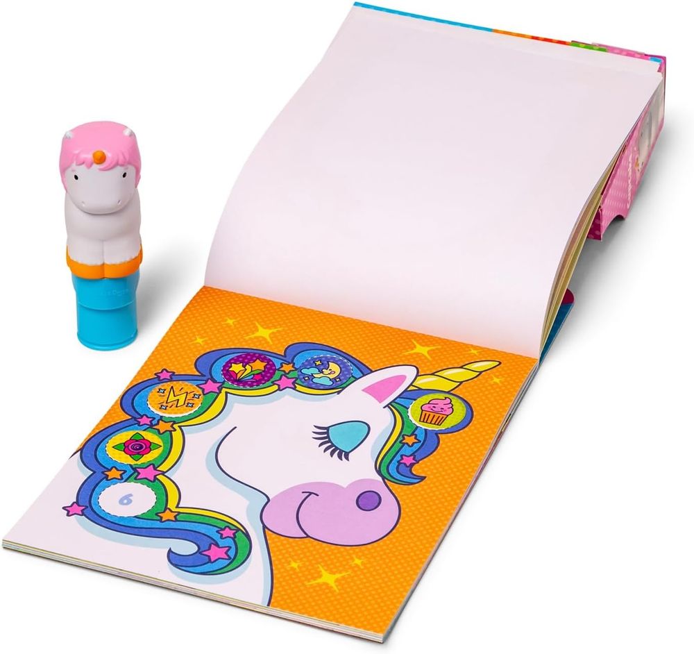 Melissa & Doug Sticker Wow! Stamper & Activity Pad Set - Unicorn
