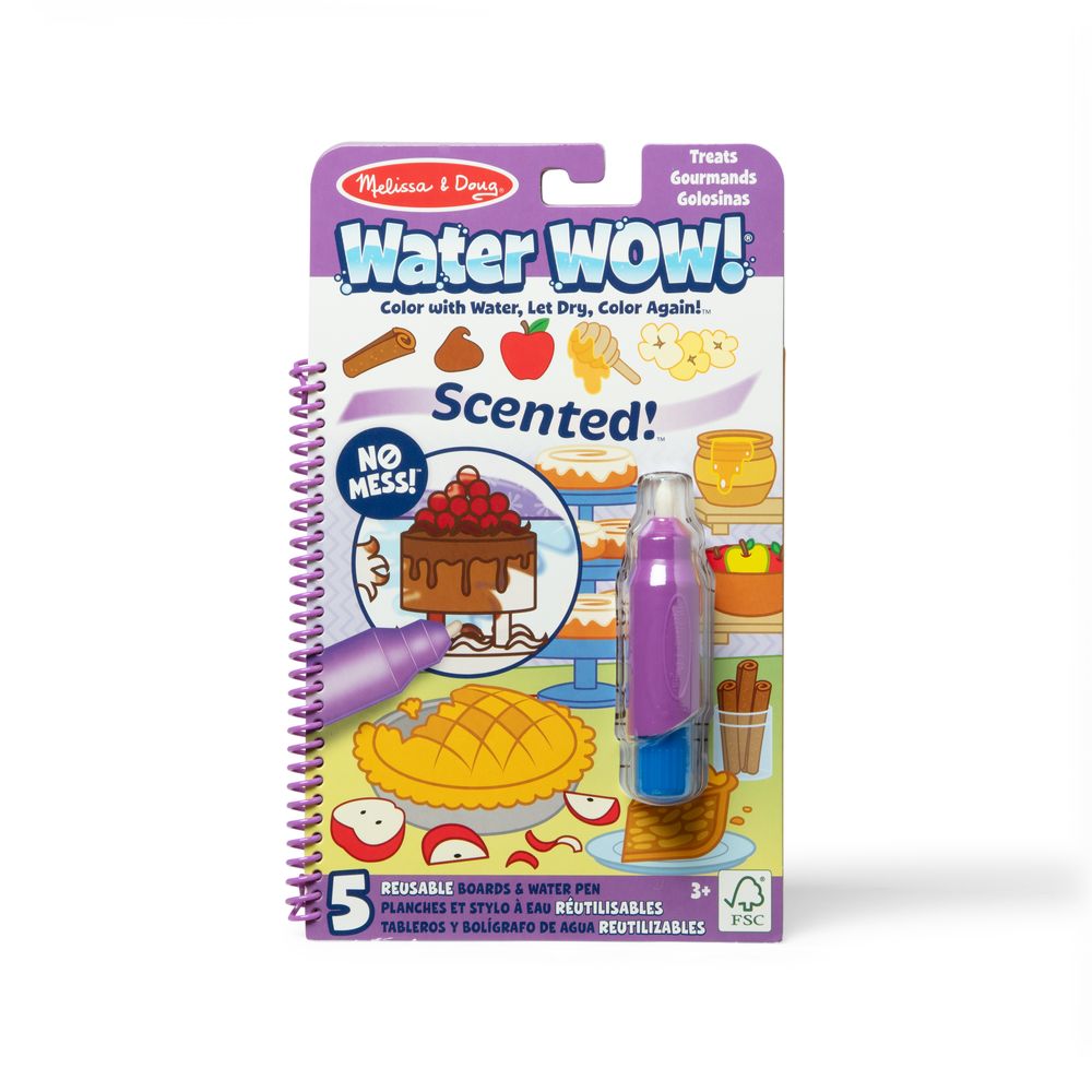 Melissa & Doug Water Wow! Scented Water-Reveal Pad & Pen Set - Treats
