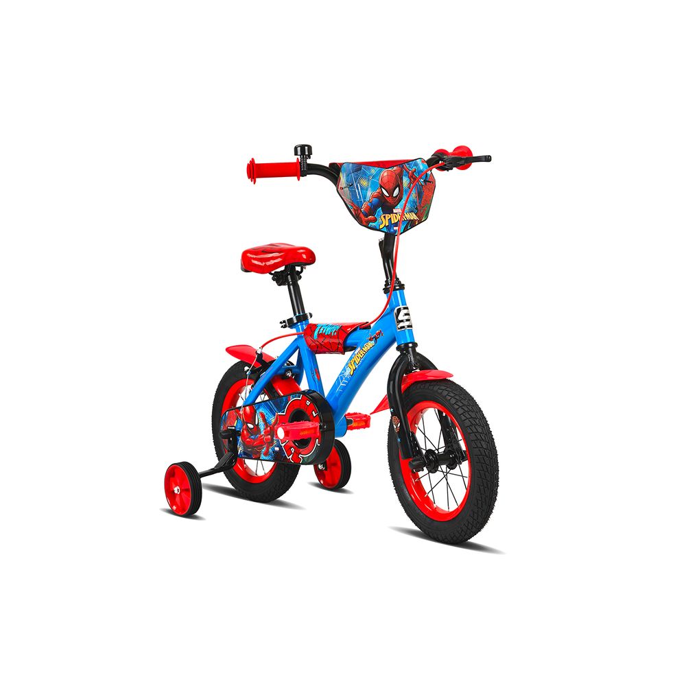 Spartan - Marvel Spiderman Kids Bicycle - Blue/Red