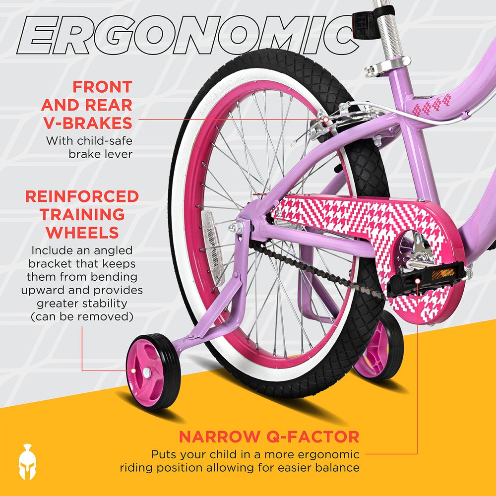 Spartan Serena Girls Bicycle - 20-Inch